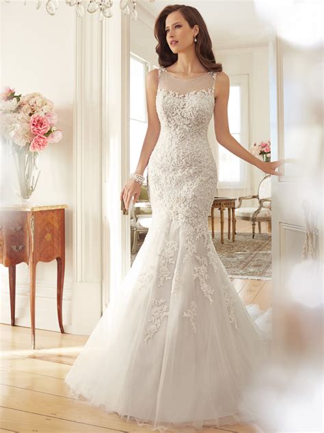 Unfollow mermaid style wedding dresses to stop getting updates on your ebay feed. Dress - Sophia Tolli SPRING 2015 Collection - Y11572 ...