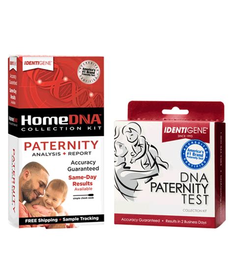 Paternity Test Kit Available From Identigene Available At Walmart Cvs