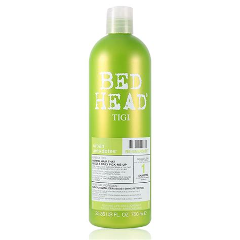 Tigi Bed Head Urban Anti Dotes Re Energize Shampoo 750ml IluKutse
