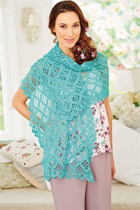 summer shawl crochet pattern the knitting network