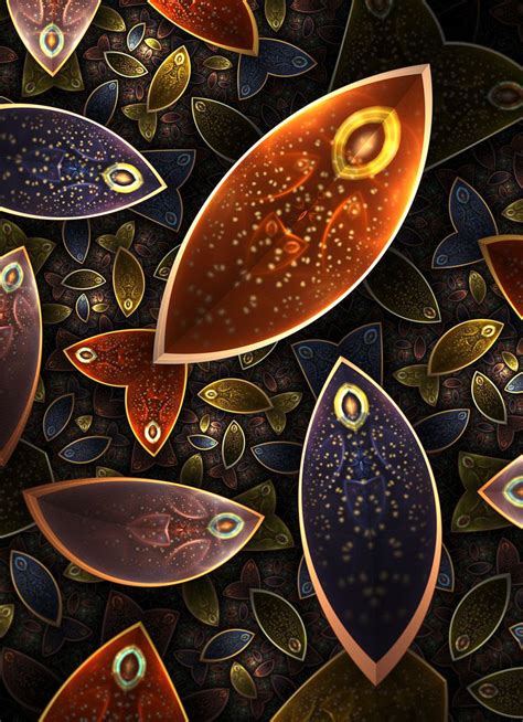 Something Fishy By Parrotdolphin Gold Art Painting Spaceship Art