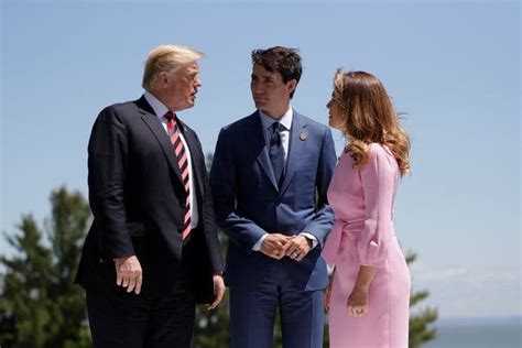 Before The Smiles Mounting Tensions Between Trudeau And Trump The