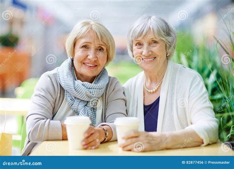 Retired Women Stock Photo Image Of Happy Rest Grandparent 82877456
