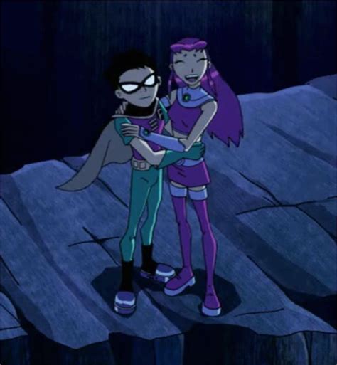 Robin And Starfire Teen Titans Tv Series Teen Titans Animated Series Teen Titans Love Teen