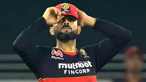 Ipl 2021 Virat Kohli Smashes Chair In Anger After Getting Out Video Goes Viral Tamil News