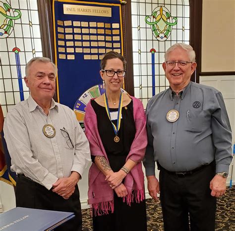 our newest paul harris fellow rotary club of prescott sunup