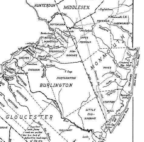 Pine Barrens Map 