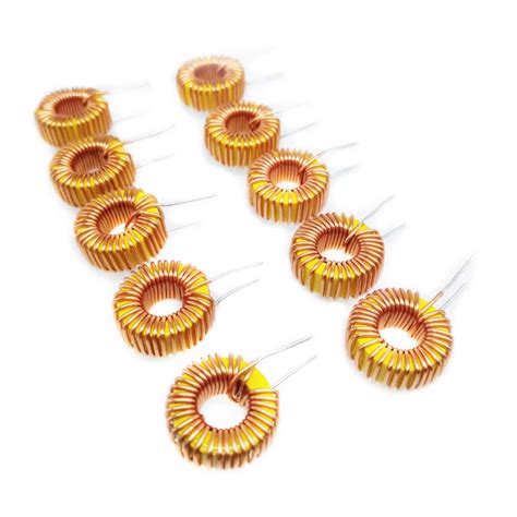 5pcs Toroid Inductor 3a Winding Magnetic Inductance Coil Wire Wrap