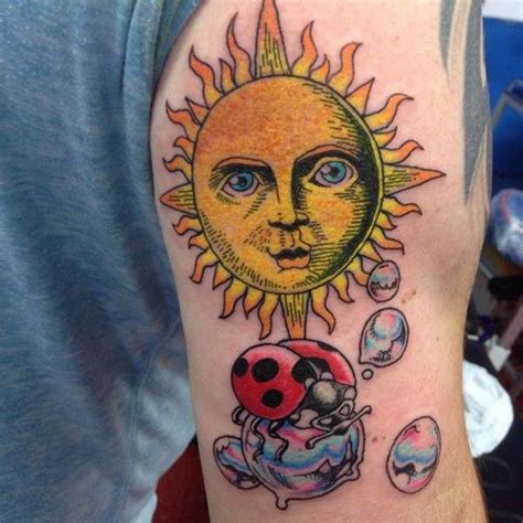 Stunningly Hot Sun Tattoos
