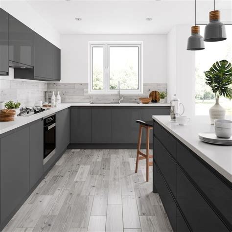 11 Kitchen Design Ideas Grey Floor 2022 Decor