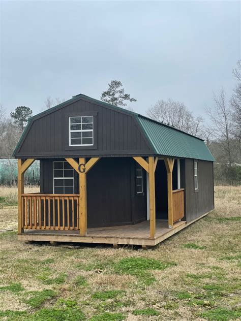 Sold Preowned 12x32 Graceland Wrap Around Lofted Barn Cabin Lofted