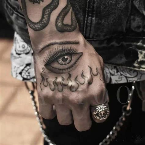 Demon Hand Tattoos