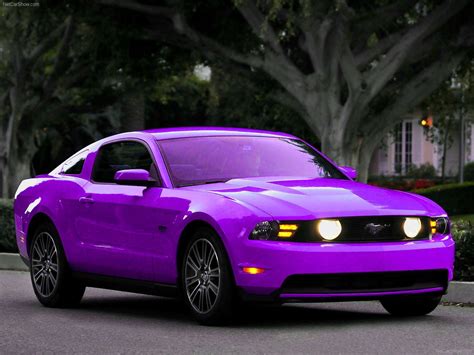Mustang Cars Mustang Purple Mustang