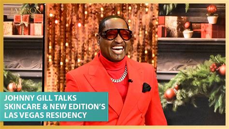 Johnny Gill Talks Skincare And New Editions Las Vegas Residency Youtube