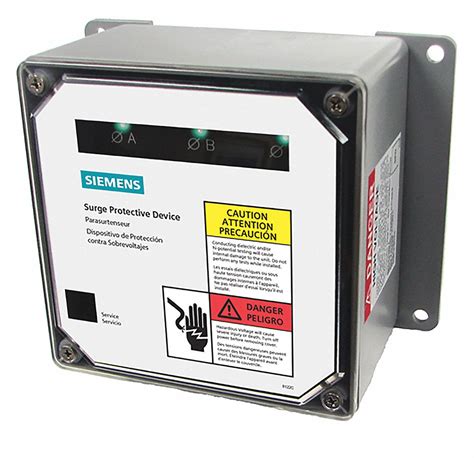Siemens Three Phase 120208v Ac Wye Surge Protection Device 13w839