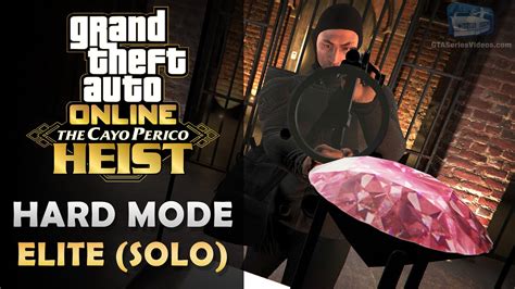 Gta Online The Cayo Perico Heist Finale In Hard Mode Elite Challenge