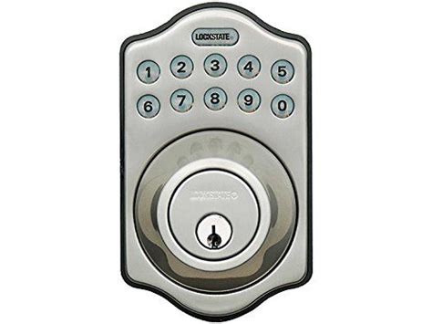 Lockstate Remotelock 5i Wifi Electronic Deadbolt Door Lock Satin