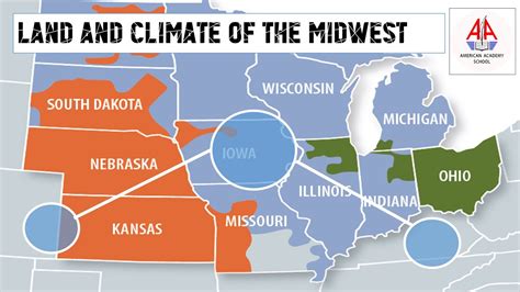 Land And Climate Of The Midwest Social Studies Grade 5 Youtube