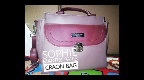 Ya, ini dia yang di tunggu tunggu para ladies indonesia. Sophie martin paris craon bag - YouTube