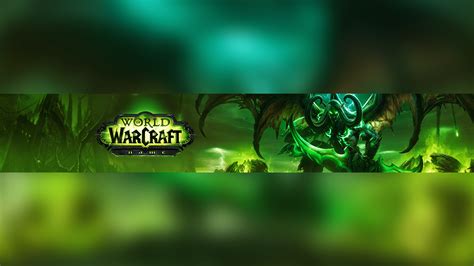Free World Of Warcraft Youtube Banner Template 5ergiveaways