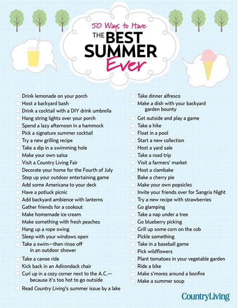 55 Ways To Have The Best Summer Ever Summer Bucket Lists Summer