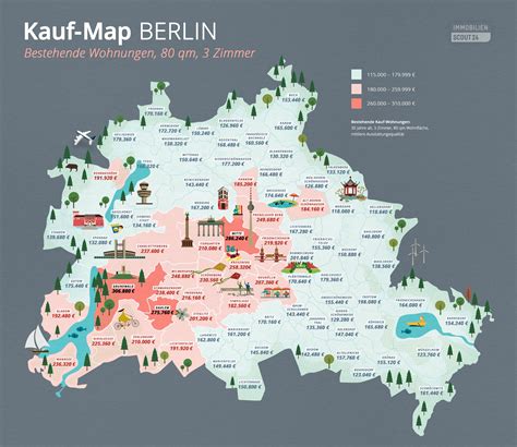 Städte und landkreise in berlinalle. Wohnungspreise in Berlin - Kauf-Map 2016
