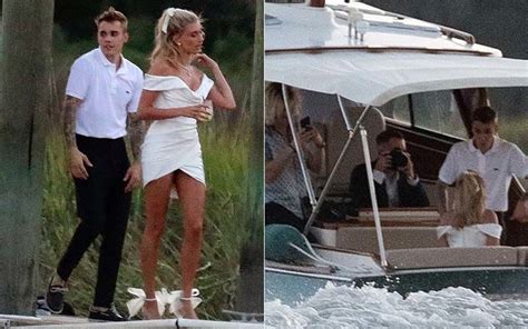 justin bieber and hailey baldwin wedding rehearsal dinner video leaked the couple arrive on a