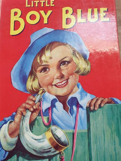 Vintage 1940s Childrens Book Little Boy Blue Amazing Etsy