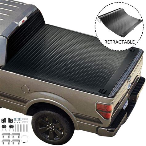 Buy Vevor Truck Bed Cover For 2010 2021 Ford F 150 Tonneau Cover Fits