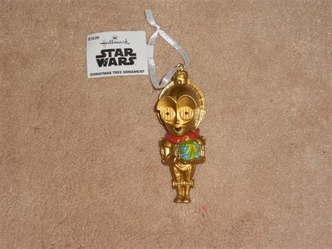 Hallmark Disney Star Wars C3po Christmas Tree Ornament For Sale Online