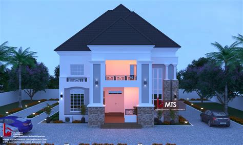 4 Bedroom Duplex Rf D4025 Nigerian Building Designs