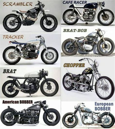 The Difference Between Custom Motorcycles Infographic DriveMag