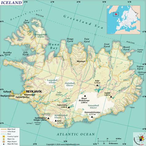 Iceland On Map Of Europe Current Red Tide Florida Map