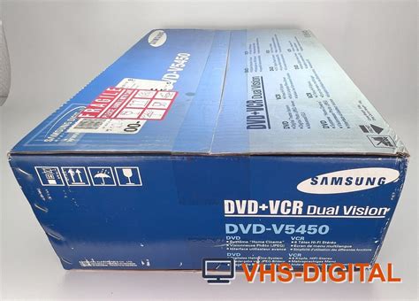 Samsung DVD-V5450 - DVD Player + VHS Video Recorder - VCR - DVD