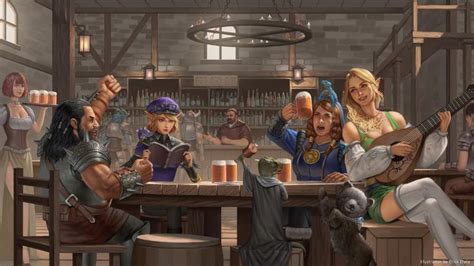 Tavern By Erickefata On Deviantart Tavern Fantasy Character Design