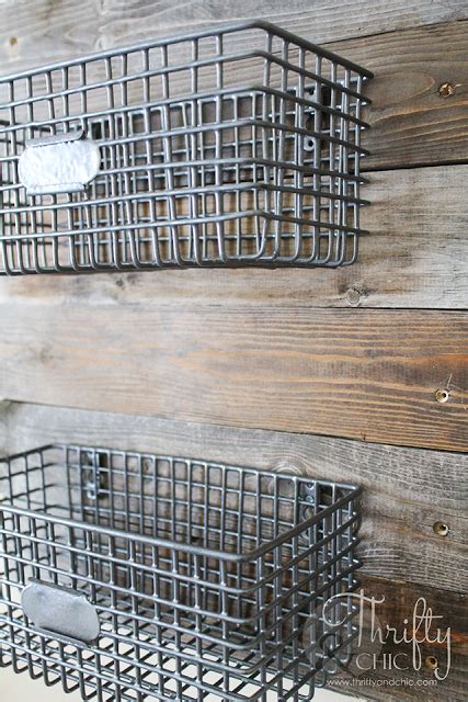 Jun 23, 2021 · 20. DIY Farmhouse Style Hanging Wire Baskets On Reclaimed Wood ...