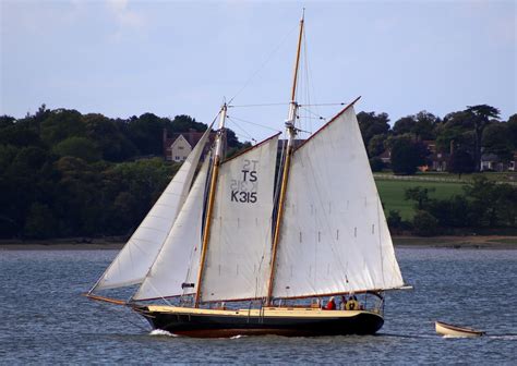 Murray Peterson Gaff Schooner Wooden Sailing Ship For Sale