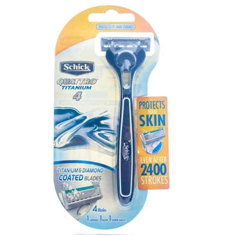 7/10 my convenience store suddenly has a schick quattro titanium 4 on its shelves. Schick Quattro Titanium 4 | Fresh Groceries Delivery | Redtick