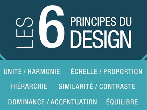 Infographie Les 6 Principes Du Design Version Française Olybop