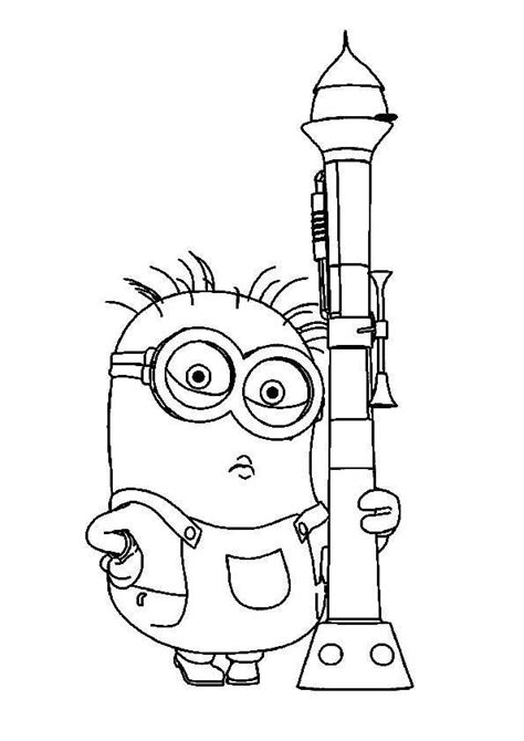 Coloring page Minions minions 02