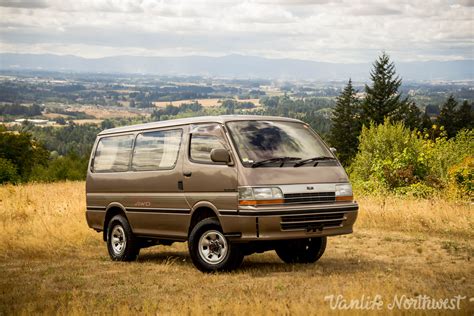 1992 Toyota Hiace Super Custom 4wd Diesel Van — Vanlife Northwest