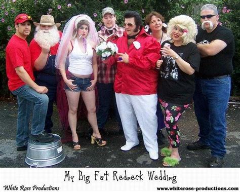 Redneck Themed Wedding Photos