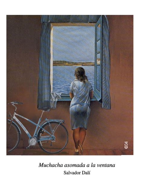 Pulsa en la imagen para cerrar la ventana. My absolute favorite painting. Mujer asomada a la ventana (Dali) Woman in the windows. | Ventanas