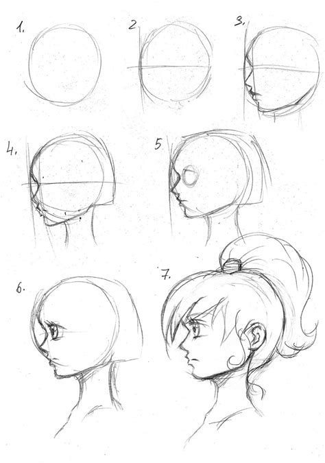 Manga Drawing Tutorials At Free For