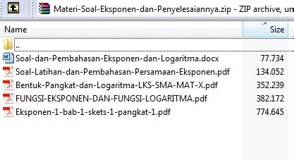 Persamaan logaritma berbentuk alog f(x) = blog g(x). Contoh Soal Logaritma Dan Pembahasannya Download - Contoh ...