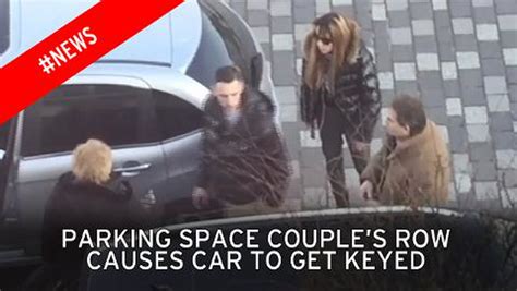 Woman Caught On Camera Keying Car After Heated Parking Space Dispute Mirror Online