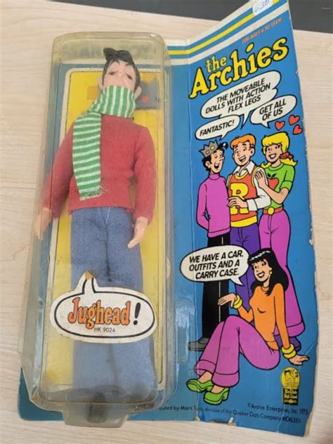 Vintage Jughead 1975 Marx Toys The Archies Action Figure Moc New Sealed Hk 9024 2500 Picclick