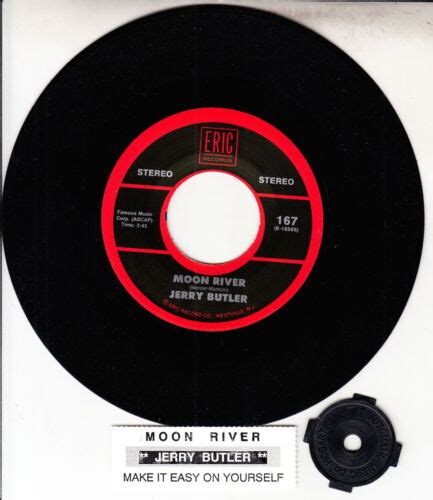 Jerry Butler Moon River And Make It Easy On Yourself 7 45 Rpm Vinyl