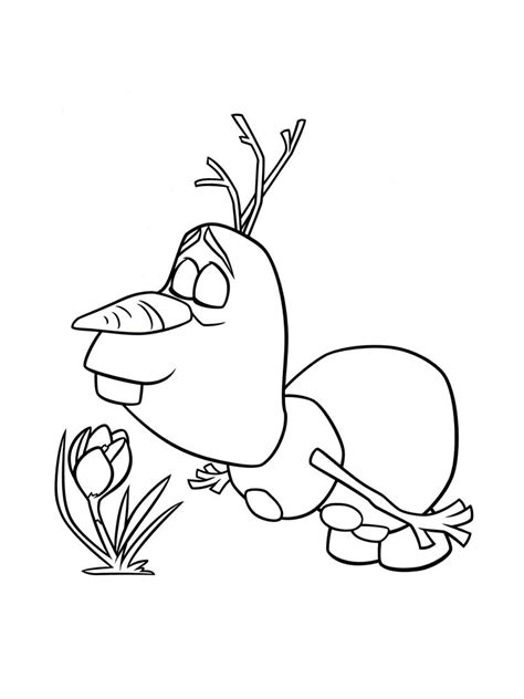 olaf coloring pages download and print olaf coloring pages