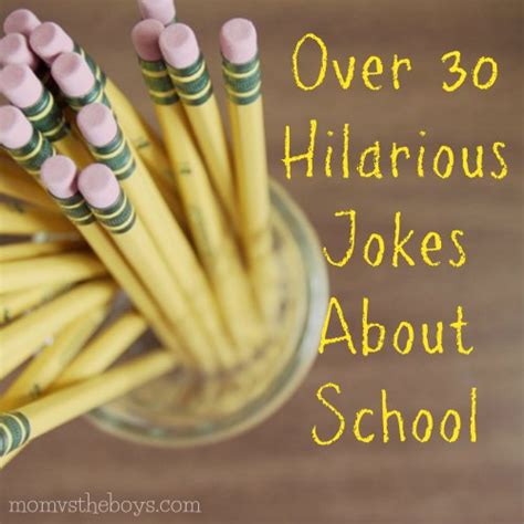 Over 30 Hilarious School Jokes For Kids Mom Vs The Boys